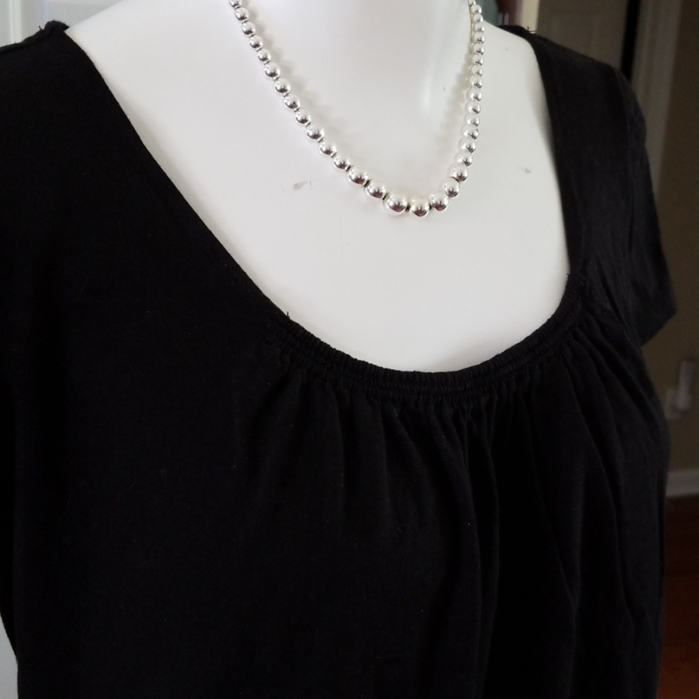 Black, classic shirt - Picture 3 of 5